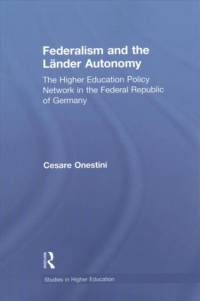 Federalism and the Lander Autonomy av Cesare Onestini