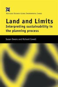 Land and Limits av Richard Cowell