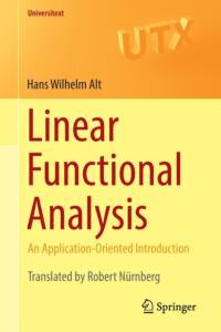 Linear Functional Analysis av Hans Wilhelm Alt