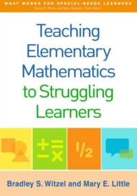 Teaching Elementary Mathematics to Struggling Learners av Bradley S. (Winthrop University Witzel