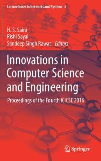 Innovations in Computer Science and Engineering