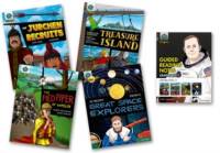 Project X Origins Graphic Texts: Dark Red Book Band, Oxford Level 17: Mixed Pack of 4 av James Noble