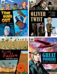Project X Origins Graphic Texts: Dark Red+ Book Band, Oxford Level 20: Mixed Pack of 4 av J.A. Henderson
