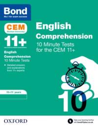Bond 11+: CEM English Comprehension 10 Minute Tests: Ready for the 2025 Cambridge Select Insight exam av Christine Jenkins