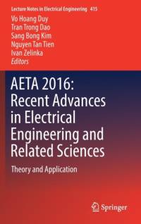 AETA 2016: Recent Advances in Electrical Engineering and Related Sciences