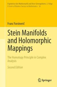 Stein Manifolds and Holomorphic Mappings av Franc Forstneric
