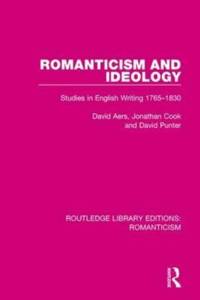Romanticism and Ideology av David Aers