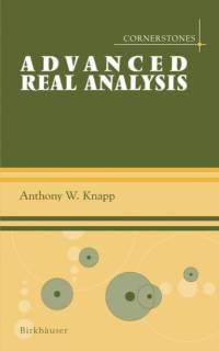 Advanced Real Analysis av Anthony W. Knapp