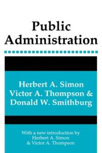 Public Administration av Herbert A. Simon