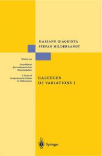 Calculus of Variations I av Mariano Giaquinta