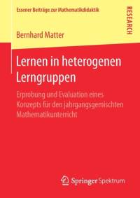 Lernen in Heterogenen Lerngruppen av Bernhard Matter