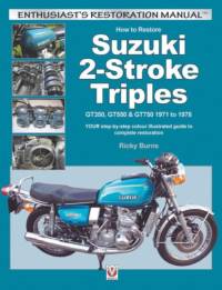 How to Restore Suzuki 2-Stroke Triples Gt350, Gt550 & Gt750 1971 to 1978 av Ricky Burns