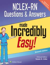 NCLEX-RN Questions & Answers Made Incredibly Easy av Susan A. Lisko