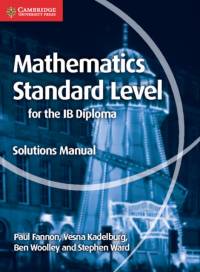 Mathematics for the IB Diploma Standard Level Solutions Manual av Paul Fannon
