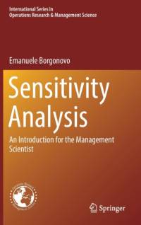 Sensitivity Analysis av Emanuele Borgonovo