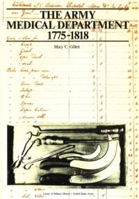 Army Medical Department, 1775-1818 av US Army Center of Military History