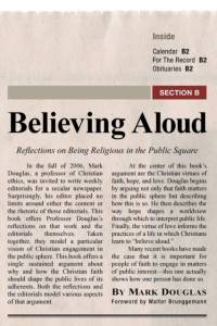 Believing Aloud av Mark Douglas