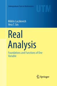 Real Analysis av Miklos Laczkovich
