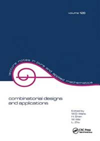 Combinatorial Designs and Applications av W.D. Wallis