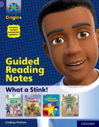 Project X Origins: Purple Book Band, Oxford Level 8: What a Stink!: Guided reading notes av Lindsay Pickton
