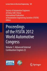 Proceedings of the FISITA 2012 World Automotive Congress
