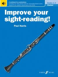 Improve your sight-reading! Clarinet Grades 1-3 av Paul Harris
