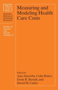 Measuring and Modeling Health Care Costs av Colin Baker