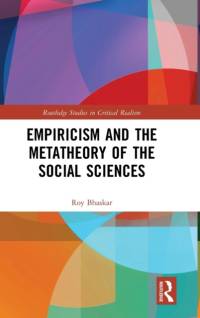 Empiricism and the Metatheory of the Social Sciences av Roy Bhaskar