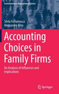 Accounting Choices in Family Firms av Silvia Ferramosca