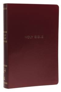 NKJV Holy Bible, Giant Print Center-Column Reference Bible, Burgundy Leather-look, 72,000+ Cross References, Red Letter, Comfort Print: New King James Version av Thomas Nelson