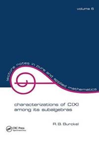 Characterization of C(x) among its Subalgebras av R. B. Burckel