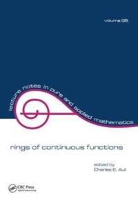 Rings of Continuous Function av Charles E. Aull