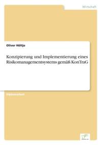 Konzipierung und Implementierung eines Risikomanagementsystems gemass KonTraG av Oliver Hoeltje