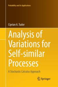 Analysis of Variations for Self-similar Processes av Ciprian Tudor
