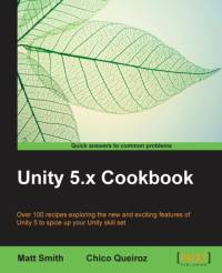 Unity 5.x Cookbook av Matt Smith