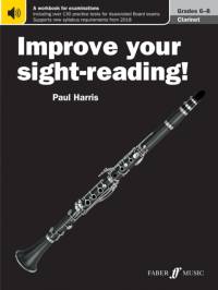 Improve your sight-reading! Clarinet Grades 6-8 av Paul Harris