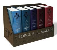 George R. R. Martin's A Game of Thrones Leather-Cloth Boxed Set (Song of Ice and Fire Series) av George R. R. Martin