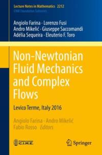 Non-Newtonian Fluid Mechanics and Complex Flows av Angiolo Farina