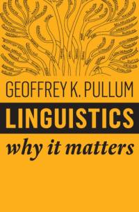 Linguistics av Geoffrey K. Pullum
