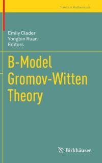 B-Model Gromov-Witten Theory