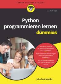 Python programmieren lernen fur Dummies av John Paul Mueller