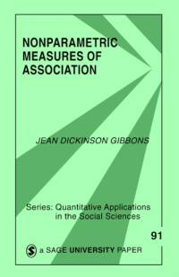 Nonparametric Measures of Association av Jean D. Gibbons Fielden