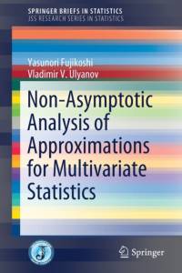 Non-Asymptotic Analysis of Approximations for Multivariate Statistics av Yasunori Fujikoshi