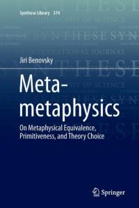 Meta-metaphysics av Jiri Benovsky