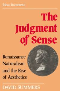 The Judgment of Sense av David Summers