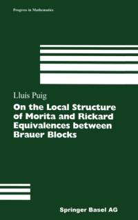 On the Local Structure of Morita and Rickard Equivalences between Brauer Blocks av Lluis Puig