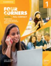 Four Corners Level 1 Full Contact with Online Self-Study av Jack C. Richards