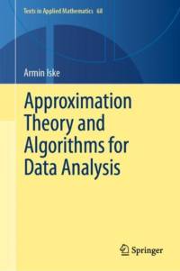 Approximation Theory and Algorithms for Data Analysis av Armin Iske