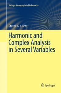 Harmonic and Complex Analysis in Several Variables av Steven G. Krantz