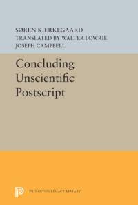 Concluding Unscientific Postscript av Søren Kierkegaard